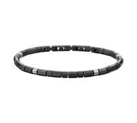 Brosway Bracciale da Uomo BTD052, Acciaio Inossidabile Nero con Elementi Cromati, Design Moderno a Catena Articolata