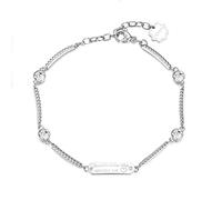 Brosway Bracciale Donna, Bracciale Rigido in Acciaio e Cristalli | Collezione Chakra - BHKB035