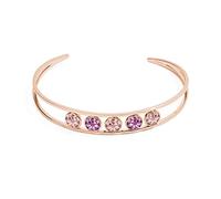 Brosway Bracciale Donna, Bracciale Rigido in Acciaio e Cristalli | Collezione Symphonia - BYM27