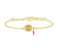 Brosway Bracciale Semirigido Donna In Acciaio Con Simbolo Coccinella, Bracciale Donna Collezione Chakra - BHK318