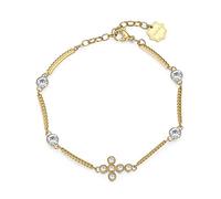 Brosway Bracciale Semirigido Donna In Acciaio Con Simbolo Croce, Bracciale Donna Collezione Chakra - BHKB028