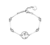 Brosway Bracciale Semirigido Donna In Acciaio Con Simbolo Lettere, Bracciale Donna Collezione Chakra - BHKB061