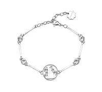 Brosway Bracciale Semirigido Donna In Acciaio Con Simbolo Lettere, Bracciale Donna Collezione Chakra - BHKB060