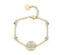 Brosway Bracciale Semirigido Donna In Acciaio Con Simbolo Quadrifoglio, Bracciale Donna Collezione Chakra - BHKB152