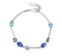 Brosway Bracciale Donna, Bracciale Rigido in Argento e Freedom Blue | Collezione Fancy - FFB132