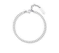 Brosway Bracciale Donna, Bracciale Tennis in Acciaio | Collezione Desideri - BEI080