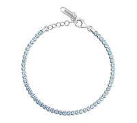 Brosway Bracciale Donna, Bracciale Tennis in Argento e Cloud Light Blue | Collezione Fancy - FCL107