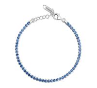 Brosway Bracciale Donna, Bracciale Tennis in Argento e Freedom Blue | Collezione Fancy - FFB105