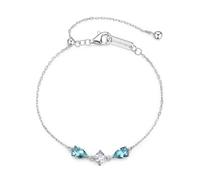 Brosway Bracciale Donna Fancy FAG05 in Argento con zirconi azzurri