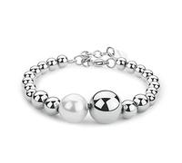 Brosway Bracciale Donna in Acciaio | Bracciale con Perle | Collezione Perfect - BPC11