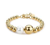 Brosway Bracciale Donna in Acciaio | Bracciale con Perle | Collezione Perfect - BPC12