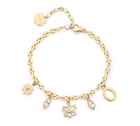 Brosway Bracciale Donna In Acciaio Con Simbolo Fiore, Bracciale Donna Collezione Chakra - BHKB252