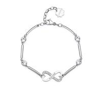 Brosway Bracciale Semirigido Donna In Acciaio Con Simbolo Infinito, Bracciale Donna Collezione Chakra - BHKB162