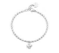 Brosway Bracciale Donna In Acciaio | Collezione Chakra Donna In Acciaio Con Cubic Zirconia E Simbolo Quadrifoglio| Collezione Chakra - BHKB208