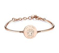 Brosway Bracciale Semirigido Donna In Acciaio Con Simbolo Albero Della Vita, Bracciale Donna Collezione Chakra - BHK31