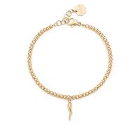 BRACCIALE CHAKRA PORTAFORTUNA CORNETTO ORO BROSWAY