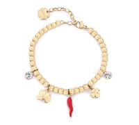 Brosway Bracciale Donna In Acciaio Con Simbolo Cornetto, Bracciale Donna Collezione Chakra - BHKB246