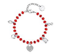 Brosway Bracciale Donna In Acciaio Con Simbolo Cuore, Bracciale Donna Collezione Chakra - BHKB138