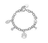 Brosway Elegante bracciale in acciaio con pendenti Chakra BHKB116