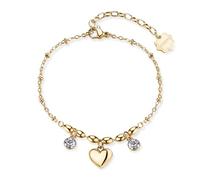 Brosway Bracciale Donna in Acciaio e Cristalli con Simbolo Cuore | Collezione Chakra - BHKB264