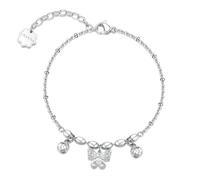 Brosway Bracciale Donna In Acciaio Con Simbolo Farfalla, Bracciale Donna Collezione Chakra - BHKB267
