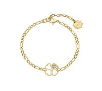 Brosway Bracciale Donna in Acciaio e Cristalli con Simbolo Quadrifoglio | Collezione Chakra - BHKB142