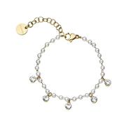 Brosway Bracciale Donna in Acciaio e Cristalli/perle | Collezione Chant - BAH88