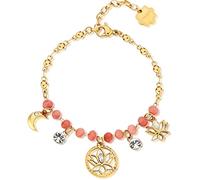 Brosway Bracciale Donna In Acciaio Con Simbolo Fiore, Bracciale Donna Collezione Chakra - BHKB137