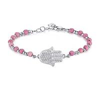 Brosway Bracciale Donna In Acciaio Con Simbolo Mano Di Fatima, Bracciale Donna Collezione Chakra - BHK115