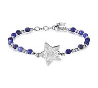 Brosway Bracciale Donna in Acciaio e Pietre Naturali con Simbolo Stella | Collezione Chakra - BHK112