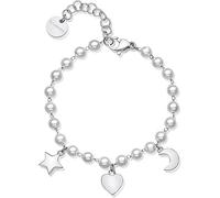 Brosway Bracciale Donna In Acciaio Luna cuore stella Collezione Chant - BAH85