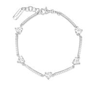 Brosway Bracciale Donna in Argento | Bracciale con Infinite White e Simbolo Cuore | Collezione Fancy - FIW121