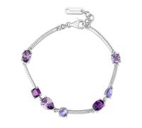 Brosway Bracciale Donna in Argento | Bracciale con Magic Purple | Collezione Fancy - FMP132