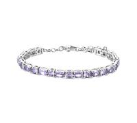 Brosway Bracciale Donna in Argento con Cristalli Viola, Collezione BIG19, Elegante Gioiello da Polso