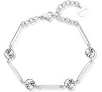 Brosway Bracciale Donna Rigido in Acciaio e Cristalli | Collezione Affinity - BFF162