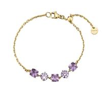 Brosway Bracciale Dreaming in acciaio 316L dorato e cristalli amethyst BIG13
