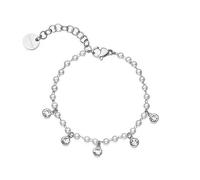 Brosway Bracciale In Acciaio Con Perline Chant Bah87 - Bracciale