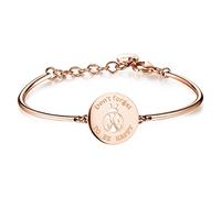 Brosway Bracciale Semirigido Donna In Acciaio Con Simbolo Coccinella, Bracciale Donna Collezione Chakra - BHK52