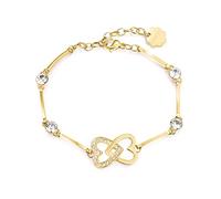 Brosway Bracciale Semirigido Donna In Acciaio Con Simbolo Cuore, Bracciale Donna Collezione Chakra - BHKB048