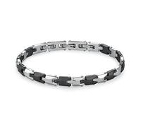 Brosway Bracciale Semirigido Uomo In Acciaio, Bracciale Uomo Collezione Backliner - BBC22