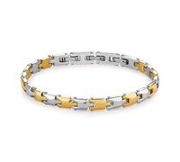 Brosway Bracciale Semirigido Uomo In Acciaio, Bracciale Uomo Collezione Backliner - BBC21