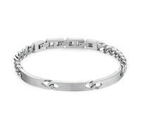 Brosway Bracciale Semirigido Uomo In Acciaio, Bracciale Uomo Collezione Bullet - BUL57