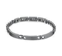 Brosway Bracciale Semirigido Uomo In Acciaio, Bracciale Uomo Collezione Bullet - BUL58