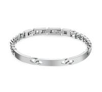 Brosway Bracciale Semirigido Uomo In Acciaio, Bracciale Uomo Collezione Bullet - BUL59