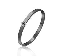 Brosway Bracciale Rigido Uomo In Acciaio, Bracciale Uomo Collezione With You - BWY18B