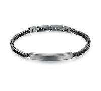 Brosway Bracciale Uomo In Acciaio, Bracciale Uomo Collezione Ink - BIK13