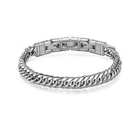 Brosway Bracciale Uomo In Acciaio, Bracciale Uomo Collezione Naxos - BNX11