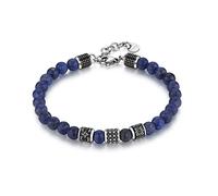 Brosway Bracciale Uomo in Acciaio e Pietre Naturali | Collezione Bullet - BUL27
