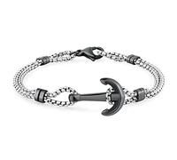 Brosway Bracciale Uomo in Acciaio con Simbolo Ancora | Collezione Poseidon - BPN15