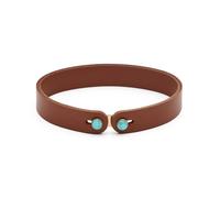 Brosway Bracciale Uomo In Acciaio E Pelle, Bracciale Uomo Collezione Ink - BIK155B